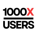 1000X USERS