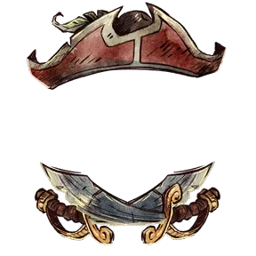 Pirate Captain, Avatar Decoration