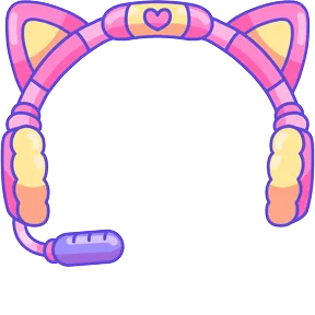 Cat Ear Headset, Avatar Decoration