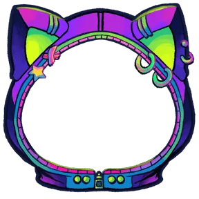 Neon Cat Hoodie, Avatar Decoration