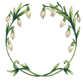 Snowdrops, Avatar Decoration