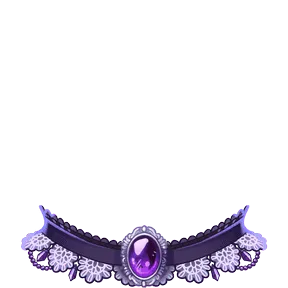 Amethyst Choker, Avatar Decoration
