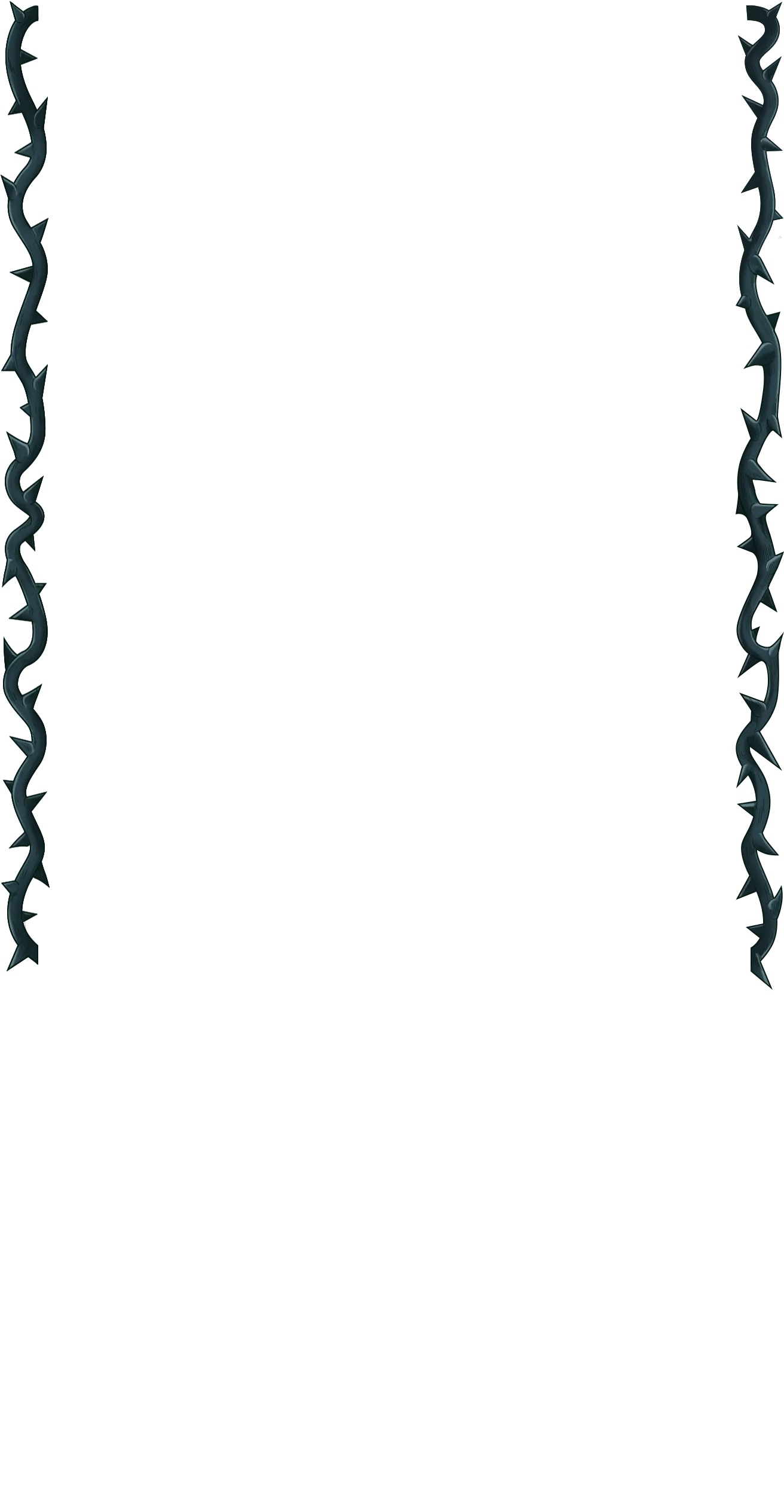 Devil's Thorns, Profile Frame
