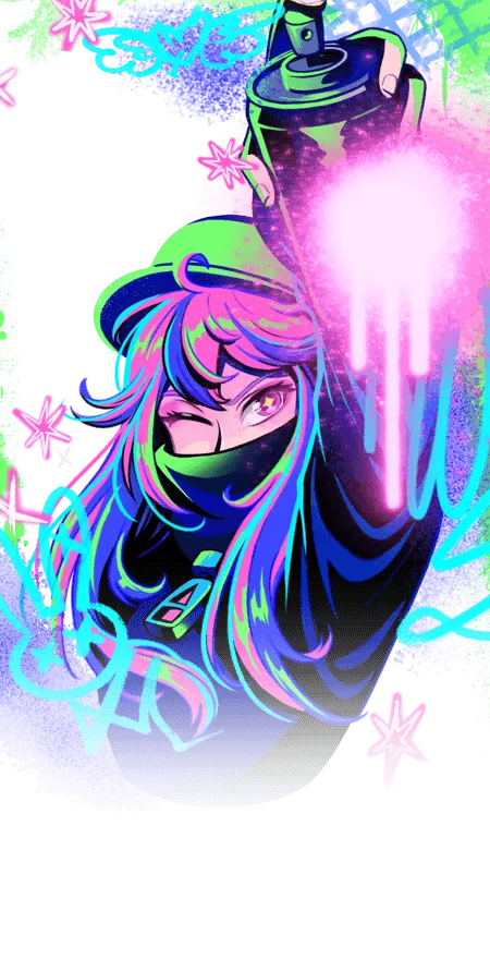 Spray Doodles, Profile Effect