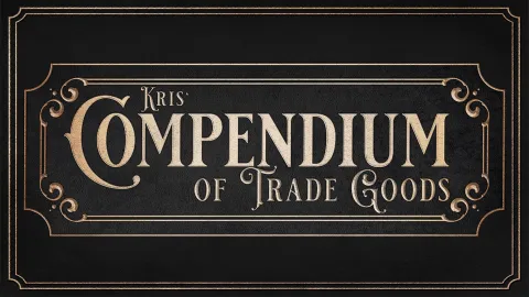 Kris's Compendium of Trade Goods splash