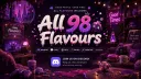 All 98 Flavours splash