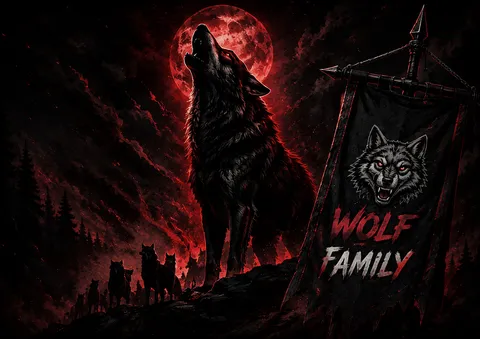 Wolf-Family splash