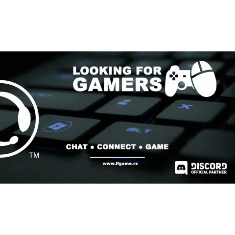 Looking For Gamers (LFG) splash