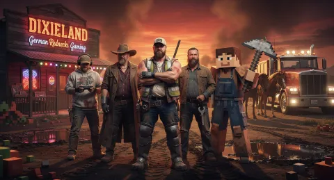 DIXIELAND "German Rednecks" splash
