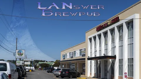 LANswer Brewpub splash