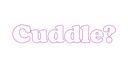 Cuddle? Banner