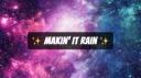 Makin’ It Rain Banner