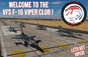 vFS F-16 Viper Club Squadron - a German DCS Squadron splash