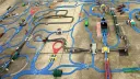 MTI's Train Yard splash