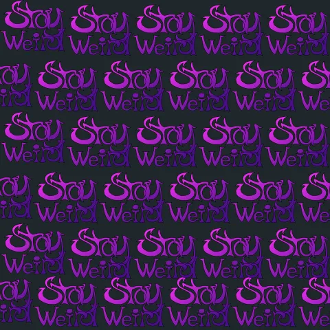 Stay Weird splash