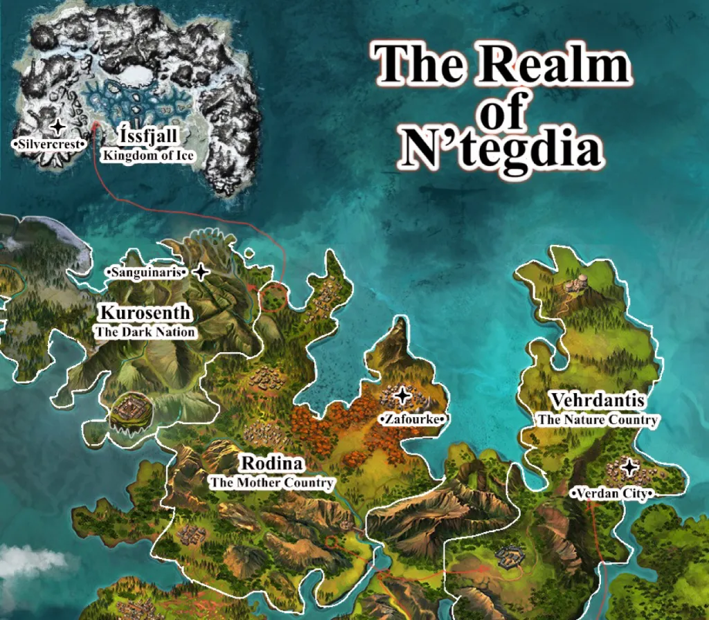 ˜“*°• Realm of N’tegdia •°*”˜ Discord server banner