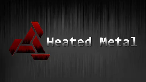 Heated Metal splash