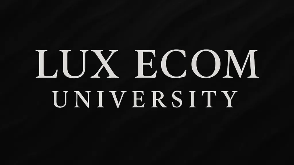 Lux Ecom University Discord server banner