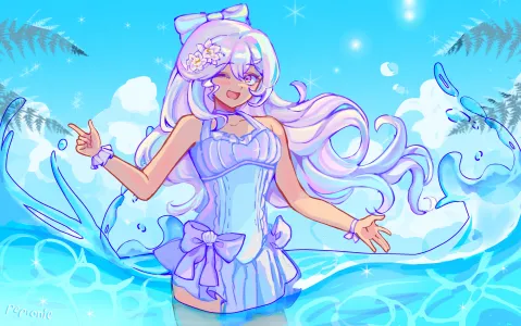 ╱Elyra ˚ . ♡ splash