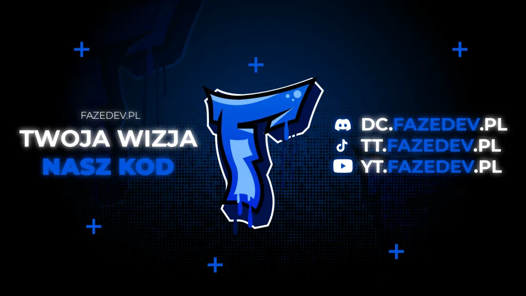 Tło FazeDev.pl – Twoja wizja nasz kod