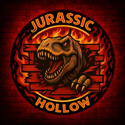 Jurassic Hollow splash