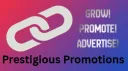 Prestigious Promotion | Advertise・Self-Promo・Social Media・Partnerships・Affiliates splash