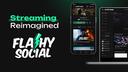 Flashy Social Banner
