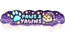 Paws & Yawns Banner
