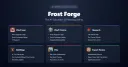 Frost Forge splash