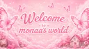 Mona's World Discord server banner