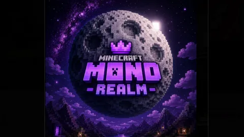 Mond MINECRAFT splash