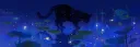 ‿︵˓ 🌙| 𝘓𝘢𝘻𝘺 𝘴𝘬𝘪𝘦𝘴 Discord server banner