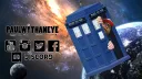 The Tardis splash