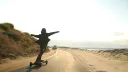 Electric Skateboarding splash