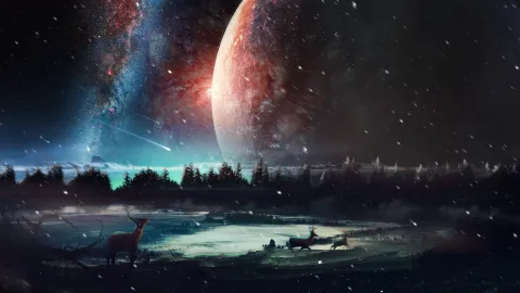Endor's Moon splash