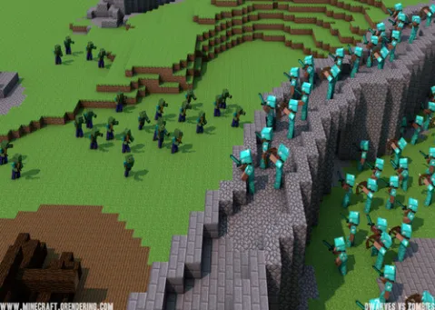 Dwarves VS Zombies splash