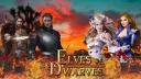 Elves Vs. Dwarves Official splash