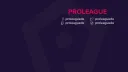 ProLeague COM splash