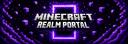 Minecraft Realm Portal Banner