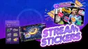 Stream Stickers splash