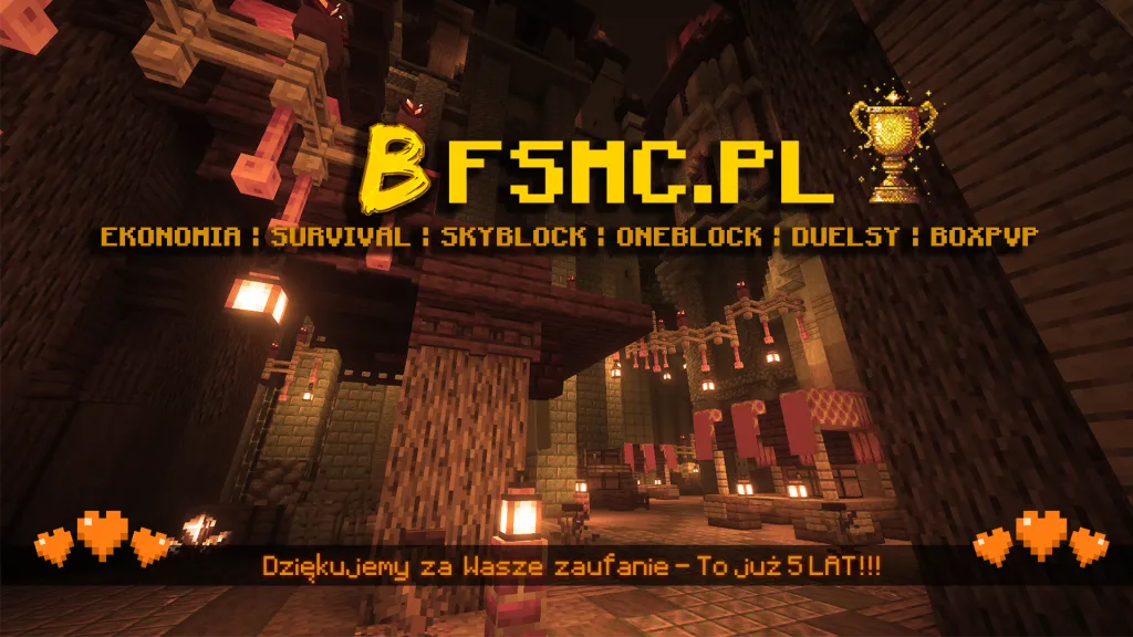 Tło BFSMC.PL - Serwer Minecraft 1.21.4