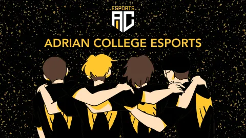 Adrian College Esports splash