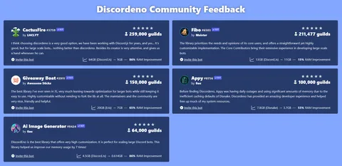 Discordeno - It's time to ditch Eris and Discord.JS splash