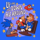 Up And Down And All Around's server splash