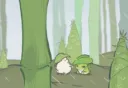 frogs splash