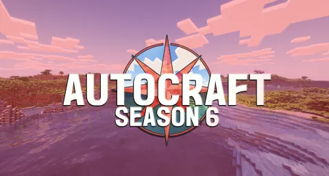 AutoCraft SMP Community Discord splash