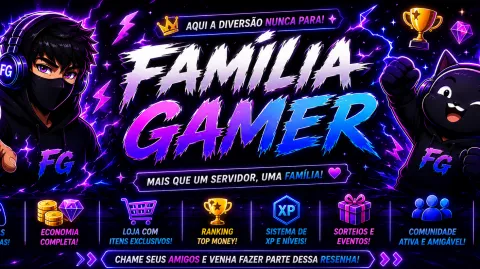 Família Gamer splash