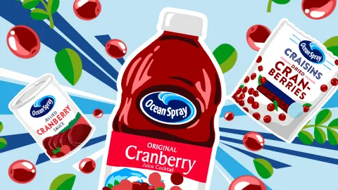 Ocean Spray splash