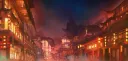 Kugane Night Market splash