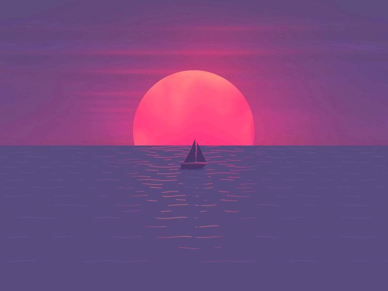 A Scarlet Sunset